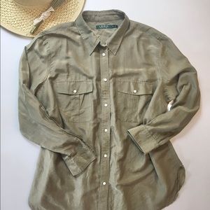 Ralph Lauren silk shirt